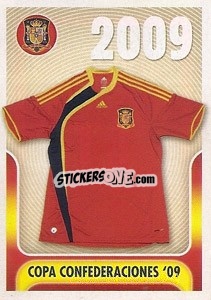 Sticker Copa Confederaciones ‘09 - La Seleccion Espanola 2009
 n. 11 - Panini