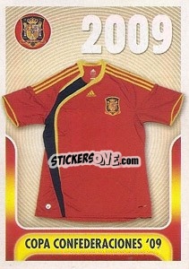 Cromo Copa Confederaciones ‘09 - La Seleccion Espanola 2009
 - Panini