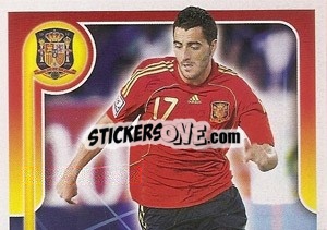Sticker Dani Guiza - La Seleccion Espanola 2009
 n. 135 - Panini