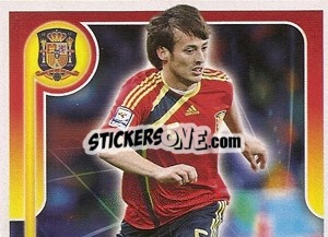Sticker David Silva - La Seleccion Espanola 2009
 n. 105 - Panini
