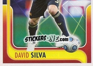 Sticker David Silva - La Seleccion Espanola 2009
 n. 106 - Panini