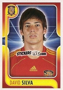 Sticker David Silva - La Seleccion Espanola 2009
 n. 107 - Panini