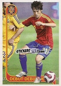 Sticker David Silva - La Seleccion Espanola 2009
 n. 108 - Panini