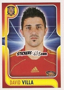 Cromo David Villa - La Seleccion Espanola 2009
 - Panini