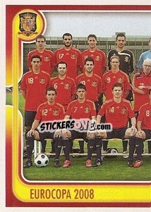 Sticker Equipo - La Seleccion Espanola 2009
 - Panini