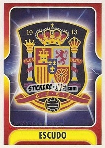 Sticker Escudo - La Seleccion Espanola 2009
 n. 1 - Panini