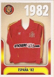 Sticker España ‘82 - La Seleccion Espanola 2009
 n. 8 - Panini