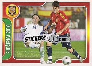 Sticker España 1 - Bosnia 0 - La Seleccion Espanola 2009
 n. 101 - Panini