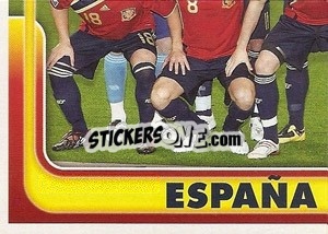 Sticker España 2009 - La Seleccion Espanola 2009
 n. 4 - Panini