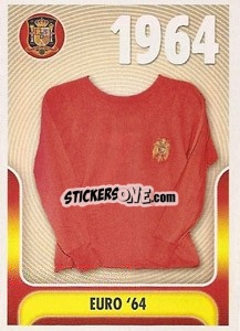Sticker Euro ‘64 - La Seleccion Espanola 2009
 n. 7 - Panini