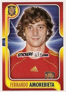 Sticker Fernando Amorebieta - La Seleccion Espanola 2009
 n. 144 - Panini