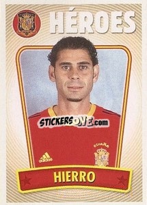 Sticker Fernando Hierro - La Seleccion Espanola 2009
 n. 200 - Panini