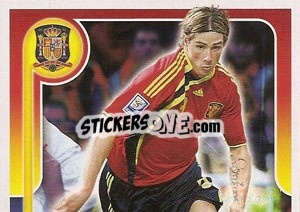Sticker Fernando Torres - La Seleccion Espanola 2009
 n. 129 - Panini