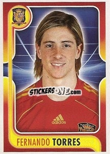 Cromo Fernando Torres - La Seleccion Espanola 2009
 - Panini