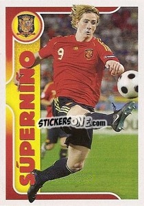 Cromo Fernando Torres - La Seleccion Espanola 2009
 - Panini