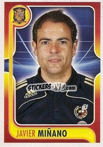 Sticker Javier Miñano - La Seleccion Espanola 2009
 n. 16 - Panini