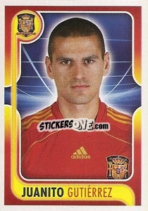 Cromo Juanito Gutierrez - La Seleccion Espanola 2009
 - Panini