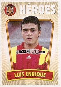 Sticker Luis Enrique - La Seleccion Espanola 2009
 n. 201 - Panini