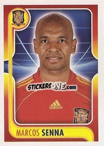Sticker Marcos Senna - La Seleccion Espanola 2009
 n. 73 - Panini