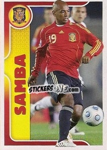 Cromo Marcos Senna - La Seleccion Espanola 2009
 - Panini