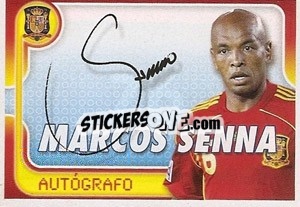 Sticker Marcos Senna - La Seleccion Espanola 2009
 n. 76 - Panini