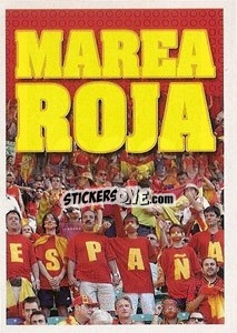 Sticker Marea Roja - La Seleccion Espanola 2009
 - Panini