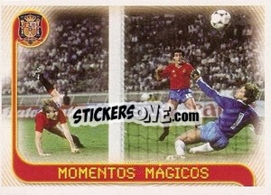 Sticker Momentos magicos EUROCOPA-84 - La Seleccion Espanola 2009
 - Panini