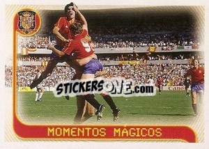 Sticker Momentos magicos MEXICO-86 - La Seleccion Espanola 2009
 - Panini