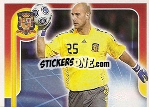 Sticker Pepe Reina - La Seleccion Espanola 2009
 n. 23 - Panini