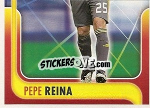 Sticker Pepe Reina - La Seleccion Espanola 2009
 n. 24 - Panini