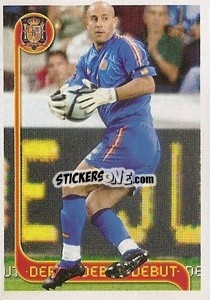 Sticker Pepe Reina - La Seleccion Espanola 2009
 n. 26 - Panini