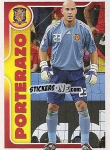 Sticker Pepe Reina - La Seleccion Espanola 2009
 n. 27 - Panini