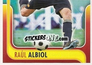 Cromo Raul Albiol
