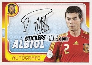 Cromo Raul Albiol