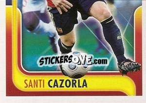 Cromo Santi Cazorla - La Seleccion Espanola 2009
 - Panini