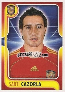 Figurina Santi Cazorla - La Seleccion Espanola 2009
 - Panini