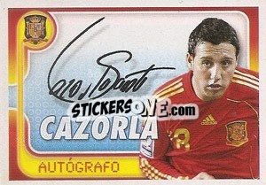 Sticker Santi Cazorla - La Seleccion Espanola 2009
 n. 116 - Panini