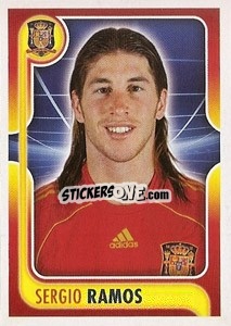 Sticker Sergio Ramos - La Seleccion Espanola 2009
 n. 31 - Panini