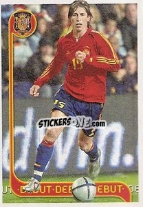 Sticker Sergio Ramos - La Seleccion Espanola 2009
 n. 32 - Panini