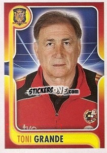 Sticker Toni Grande - La Seleccion Espanola 2009
 n. 15 - Panini