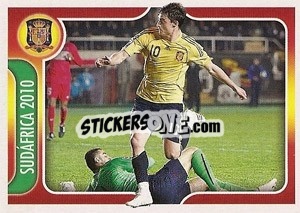 Sticker Turquia 1 - España 2 - La Seleccion Espanola 2009
 n. 104 - Panini