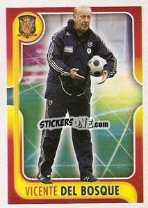 Sticker Vicente Del Bosque - La Seleccion Espanola 2009
 n. 12 - Panini