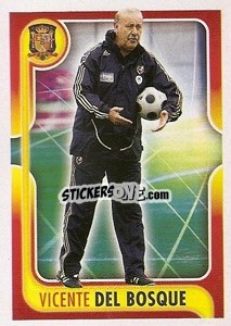 Cromo Vicente Del Bosque - La Seleccion Espanola 2009
 - Panini