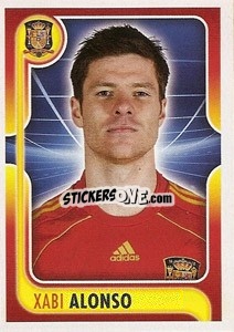 Sticker Xabi Alonso - La Seleccion Espanola 2009
 n. 79 - Panini