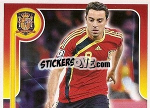 Sticker Xavi Hernandez - La Seleccion Espanola 2009
 n. 83 - Panini