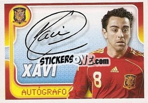 Cromo Xavi Hernández - La Seleccion Espanola 2009
 - Panini