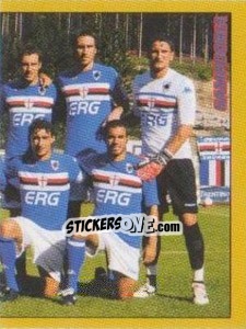 Sticker Squadra Sampdoria (2) - Calciatori 2007-2008 n. 386 - Panini