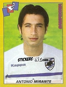 Sticker Antonio Mirante - Calciatori 2007-2008 n. 389 - Panini