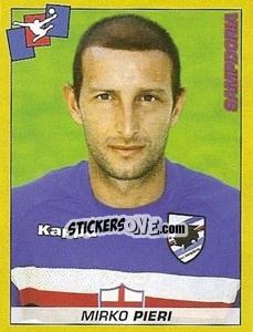 Sticker Mirko Pieri - Calciatori 2007-2008 n. 393 - Panini