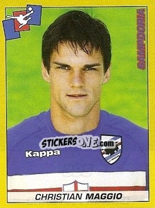 Sticker Christian Maggio - Calciatori 2007-2008 n. 395 - Panini